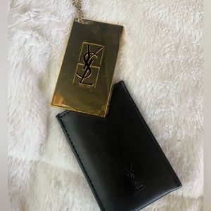 Yves Saint Laurent mirror keychain